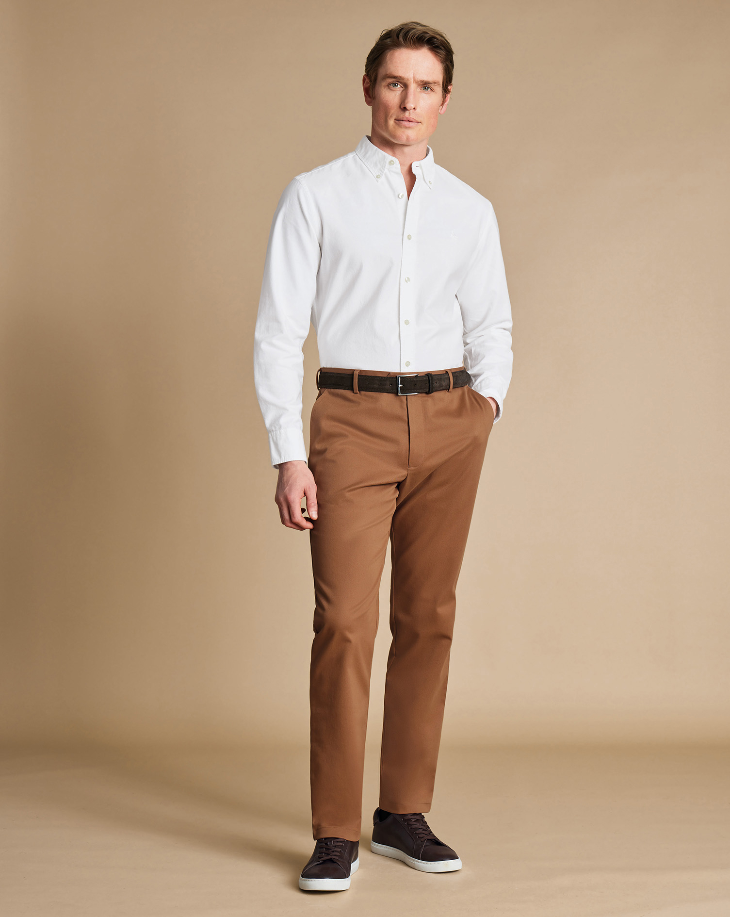 Ultimate Non-Iron Chinos - Camel